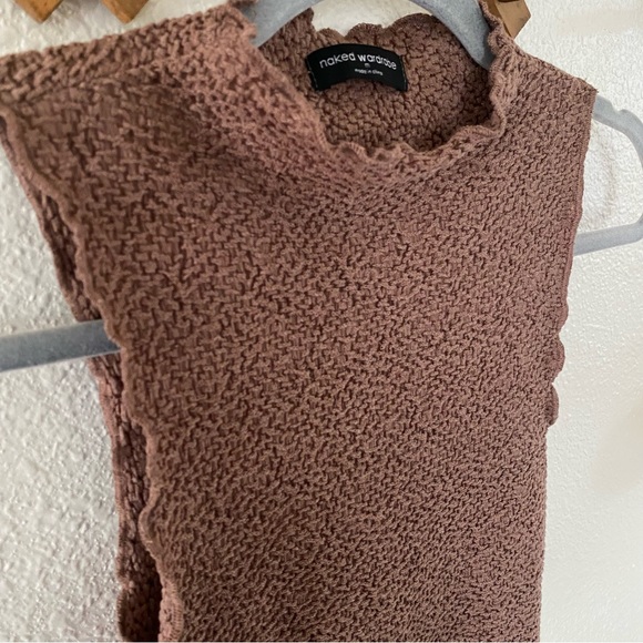 NWOT | naked wardrobe Textured Stretchy Cropped Tank - Picture 3 of 9